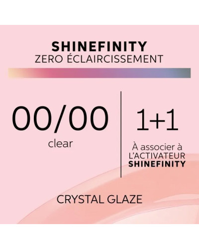 Coloration Gloss Shinefinity 00/00 Crystal Glaze 60ml
