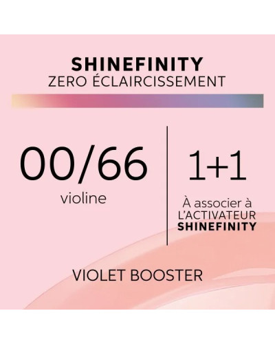 Coloration Gloss Shinefinity 00/66 Violet Booster 60ml