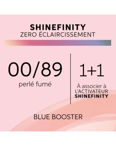 Coloration Gloss Shinefinity 00/89 Blue Booster 60ml