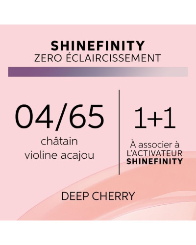 Coloration Gloss Shinefinity 04/65 Deep Cherry 60ml