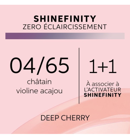Coloration Gloss Shinefinity 04/65 Deep Cherry 60ml