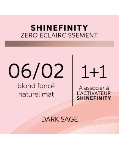 Coloration Gloss Shinefinity 06/02 Dark Sage 60ml