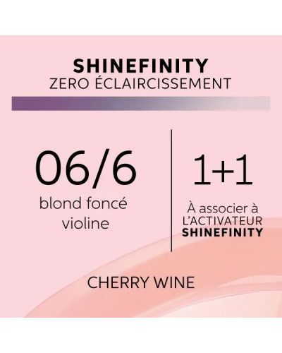 Coloration Gloss Shinefinity 06/6 Cherry Wine 60ml
