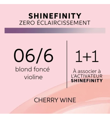 Coloration Gloss Shinefinity 06/6 Cherry Wine 60ml