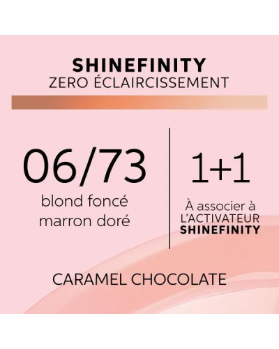 Coloration Gloss Shinefinity 06/73 Caramel Chocolate 60ml
