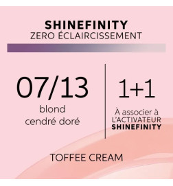 Coloration Gloss Shinefinity 07/13 Toffee Cream 60ml