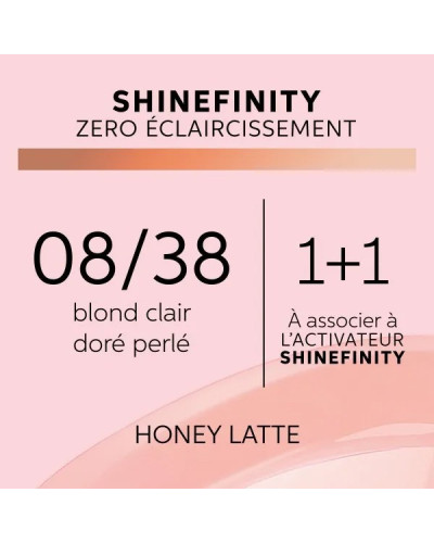 Coloration Gloss Shinefinity 08/38 Honey Latte 60ml