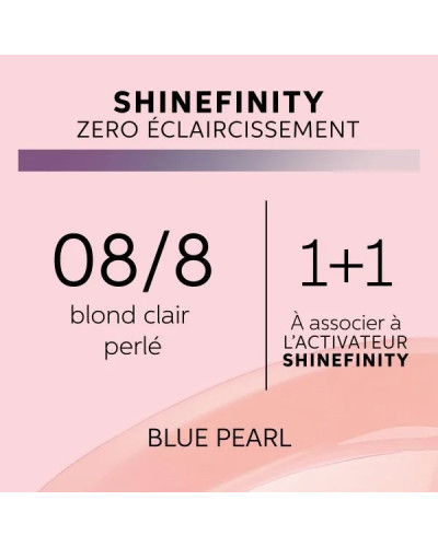 Coloration Gloss Shinefinity 08/8 Blue Pearl 60ml