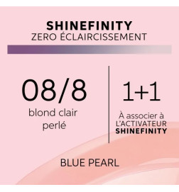 Coloration Gloss Shinefinity 08/8 Blue Pearl 60ml