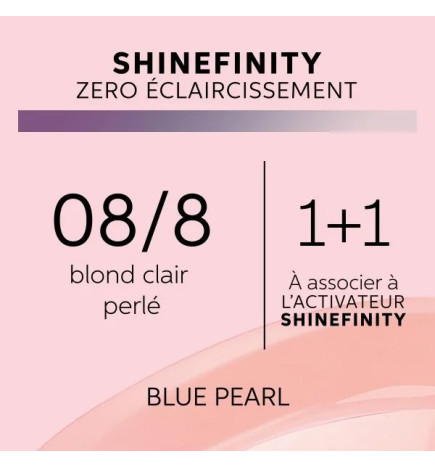 Coloration Gloss Shinefinity 08/8 Blue Pearl 60ml