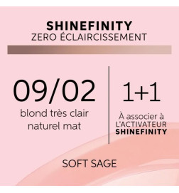 Coloration Gloss Shinefinity 09/07 Beige Sand 60ml