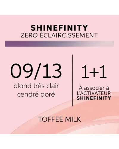 Coloration Gloss Shinefinity 09/13 Toffee Milk 60ml