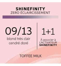 Coloration Gloss Shinefinity 09/13 Toffee Milk 60ml