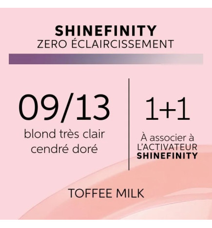 Coloration Gloss Shinefinity 09/13 Toffee Milk 60ml