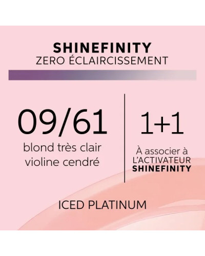 Coloration Gloss Shinefinity Iced Platinum 60ml