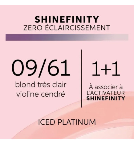 Coloration Gloss Shinefinity Iced Platinum 60ml