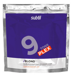 Poudre Décolorante 9 Tons Plex Subtil Blond 500g