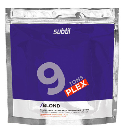 Poudre Décolorante 9 Tons Plex Subtil Blond 500g
