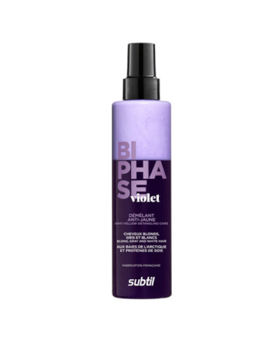 Démêlant Bi-phase Violet Anti-Jaune Subtil 200ml