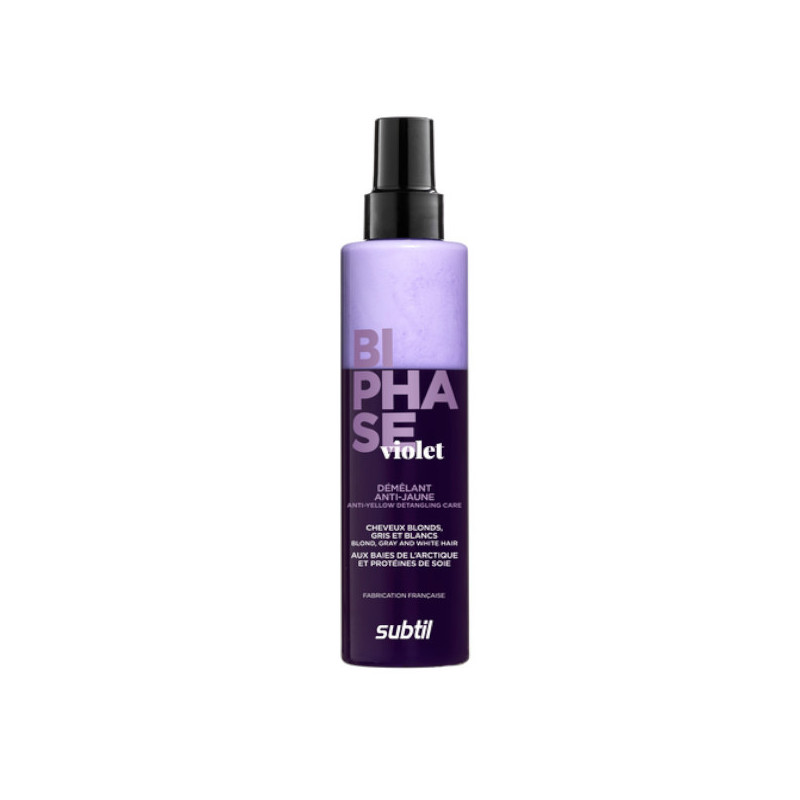 Démêlant Bi-phase Violet Anti-Jaune Subtil 200ml