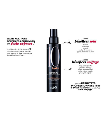 Soin Intégral 10 Hydra Sans Rincage Subtil 150ml