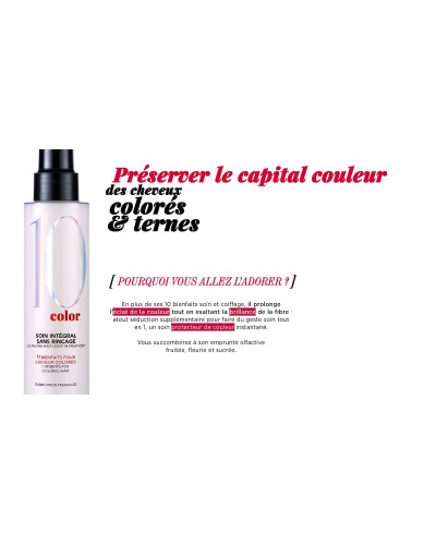 Soin Intégral 10 Color Sans Rincage Subtil 150ml