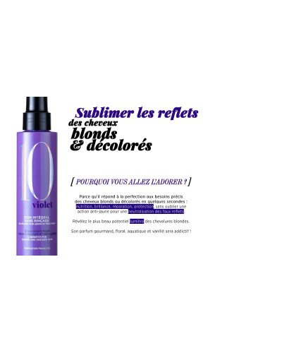 Soin Intégral 10 Violet Sans Rincage Subtil 150ml