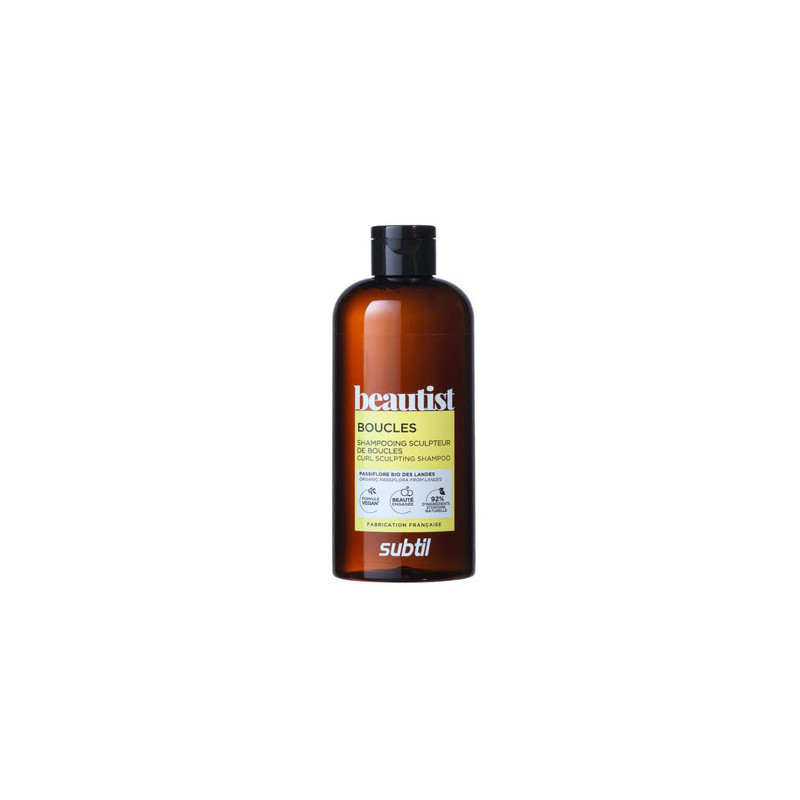 Shampooing Boucles Vegan Beautist Subtil 300ml Shampooing Boucles Vegan Beautist Subtil 300ml