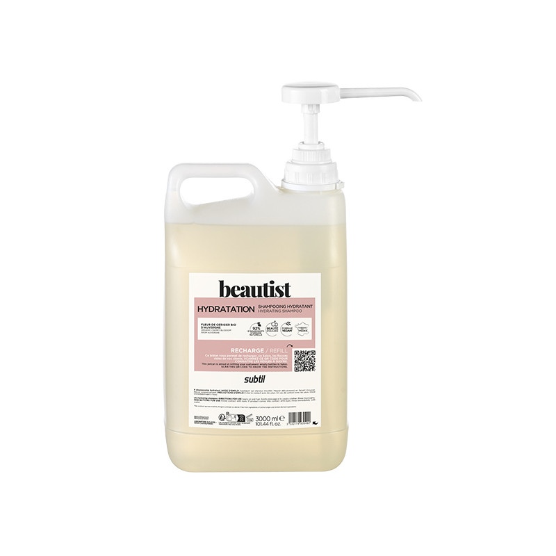 Shampooing Hydratant Vegan Beautist Subtil 3000ml Shampooing Hydratant Vegan Beautist Subtil 3000ml