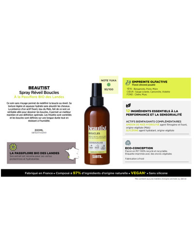 Spray Réveil Boucles Beautist 200ml