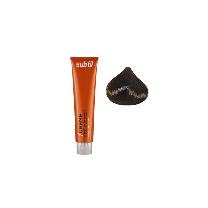 Subtil Crème N°5.74 Chatain Clair Marron Cuivré 60ml Subtil Crème N°5.74 Chatain Clair Marron Cuivré 60ml