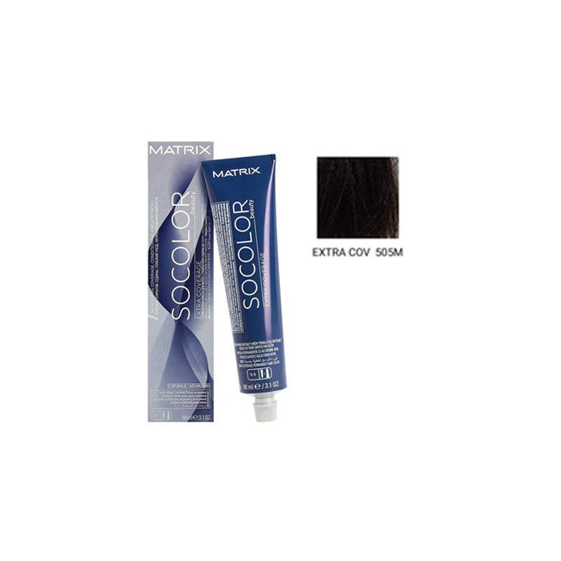 Socolor N°505M Extra Couvrant Châtain Clair Mocha 90ml