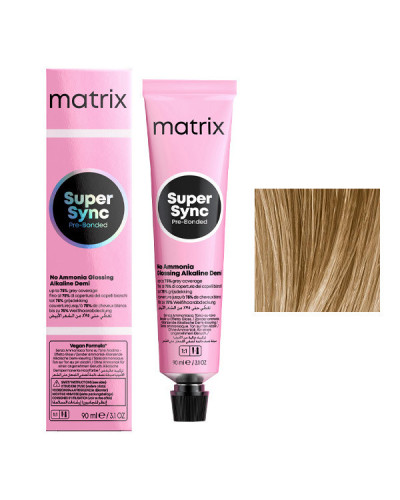 Coloration Ton sur Ton Super Sync N°10N Blond Très Très Clair Naturel Matrix 90ml