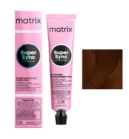 Coloration Ton sur Ton Super Sync N°6BC Blond Foncé Marron Cuivré Matrix 90ml