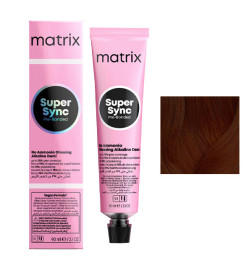 Coloration Ton sur Ton Super Sync N°6RB Blond Foncé Rouge Marron Matrix 90ml