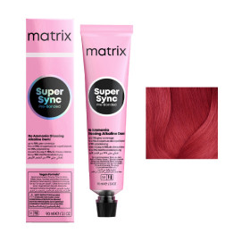Coloration Ton sur Ton Super Sync N°6RV Blond Foncé Rouge Violet Matrix 90ml