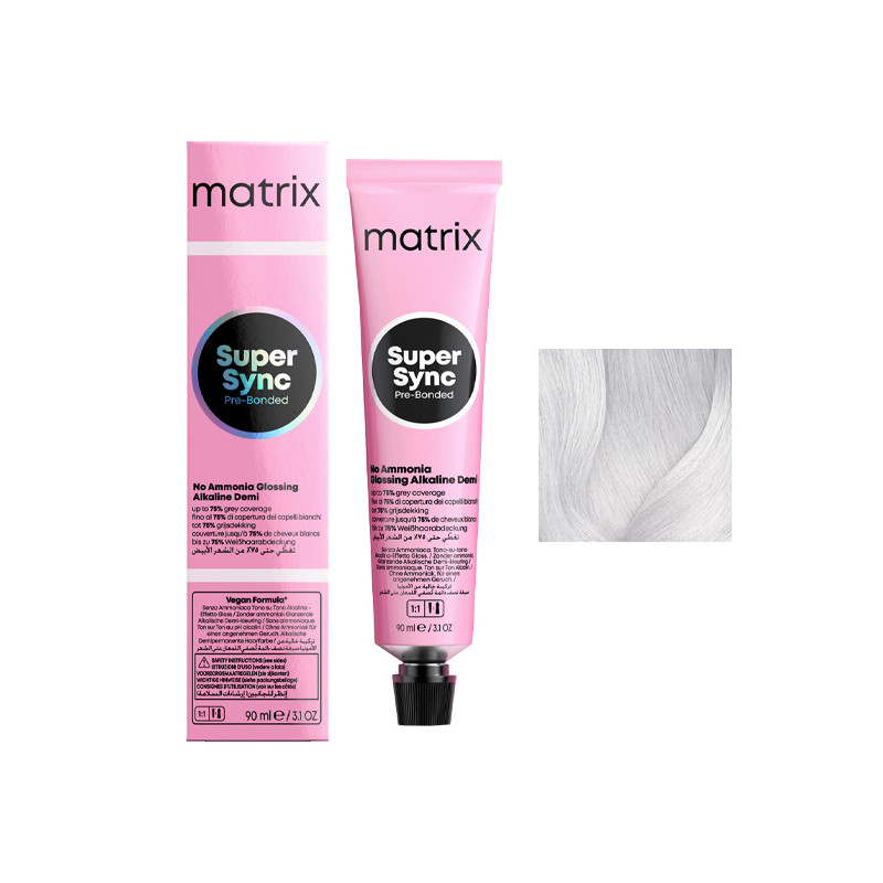Coloration Ton sur Ton Super Sync N°CLEAR Matrix 90ml Coloration Ton sur Ton Super Sync N°CLEAR Matrix 90ml