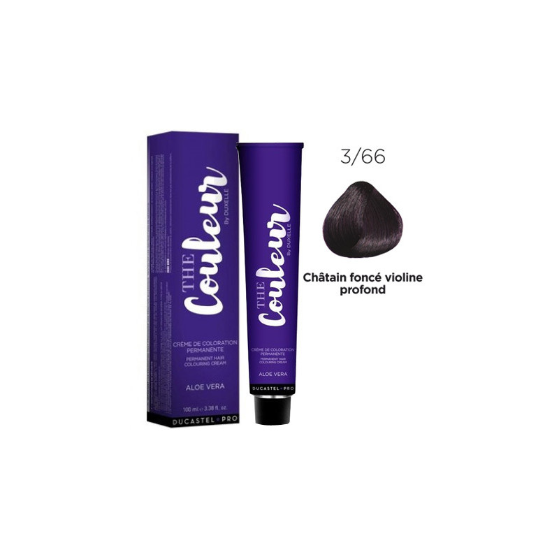 The Couleur N° 3.66 Châtain Foncé Violine Profond 100ml