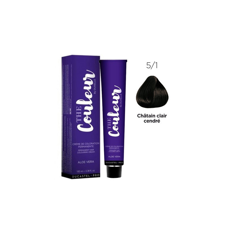 The Couleur N°5.1 Châtain Clair Cendré 100ml