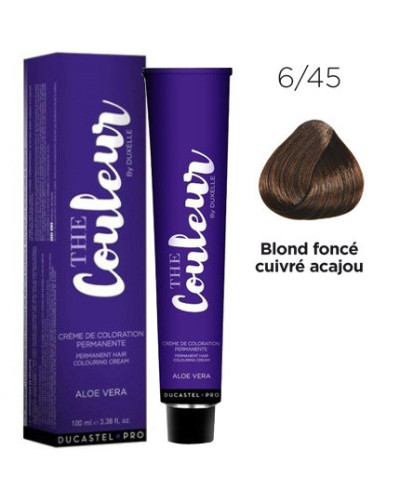 The Couleur N°6.45 Blond Foncé Cuivré Acajou 100ml