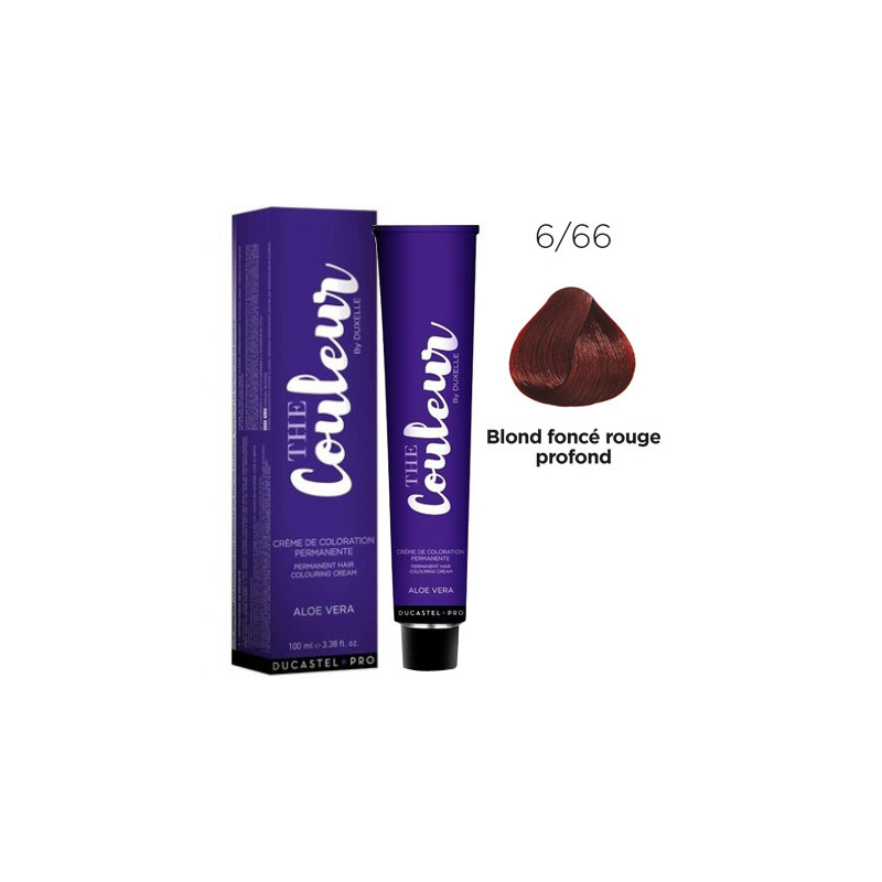 The Couleur N°6.66 Blond Foncé Rouge Profond 100ml The Couleur N°6.66 Blond Foncé Rouge Profond 100ml