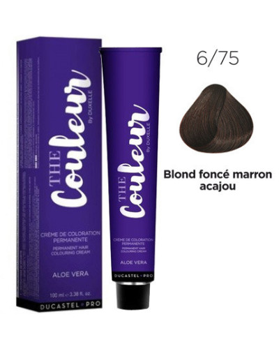 The Couleur N°6.75 Blond Foncé Marron Acajou 100ml