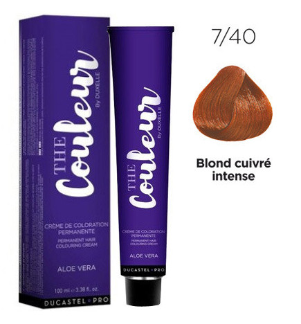 The Couleur N°7.40 Blond Cuivré intense 100ml