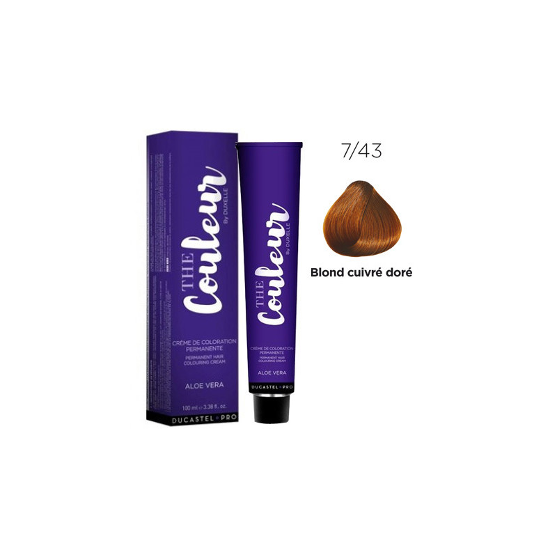 The Couleur N°7.43 Blond Cuivré Doré 100ml The Couleur N°7.43 Blond Cuivré Doré 100ml