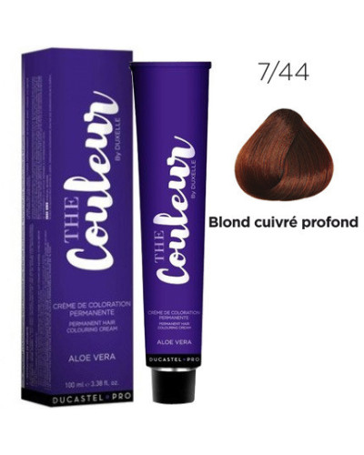 The Couleur N°7.44 Blond Cuivré Profond 100ml
