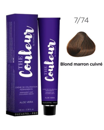 The Couleur N°7.74 Blond Marron Cuivré 100ml