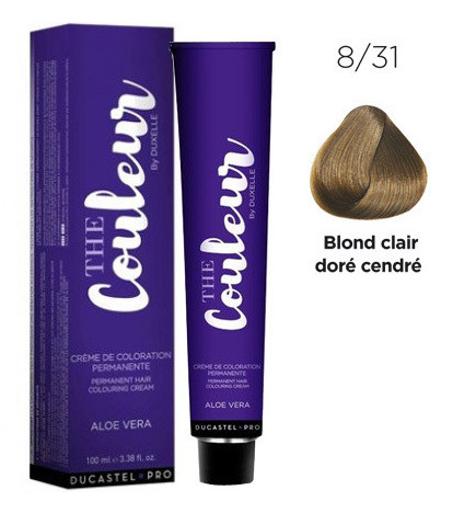 The Couleur N°8.31 Blond Clair Doré Cendré 100ml