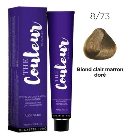 The Couleur N°8.73 Blond Clair Marron Doré 100ml