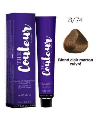 The Couleur N°8.74 Blond Clair Marron Cuivré 100ml