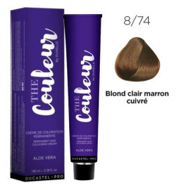 The Couleur N°8.74 Blond Clair Marron Cuivré 100ml